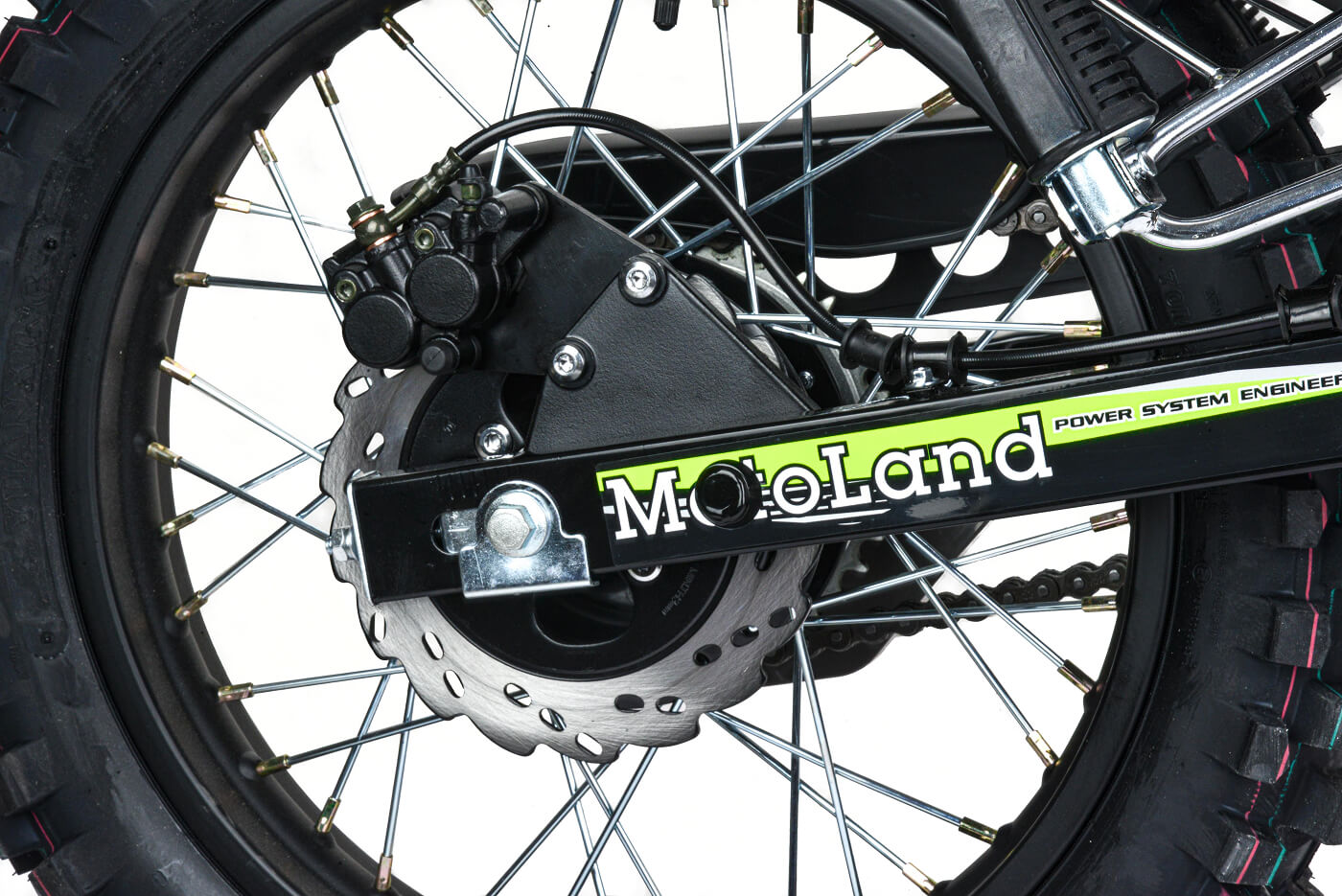 Мотоцикл Кросс 300 ENDURO ST NEON зеленый